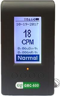 GQ GMC-600 Plus Geiger Counter Detector Dosimeter Alpha Beta Gamma XRay LND 7317 sensor tube
