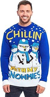 Christmas Jumper Unisex Mens Ladies Xmas Novelty Knitted Sweater 2019 XS - 4XL