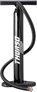 THURSO SURF SUP Inflation Pump, Hand Pump for Inflatable Paddle Board, Double Action 29 Psi, Light Weight, Compact, Includes Hose and HR Valves Adapter, High Accuracy Pressure Gauge