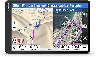 Garmin dēzl LGV1020, HGV Truck GPS Sat Nav, 10" display, Voice Control, Wind Radar, Custom Truck Routing, Birdseye Direct Satellite Imagery, Truck/Trailer Services, EU maps, Live Traffic