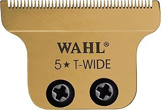 Wahl Professional Gold T-Wide Blade for The 5 Star Series Detailer Li Gold Trimmer, for Professional Barbers and Stylists Item – 2215-700