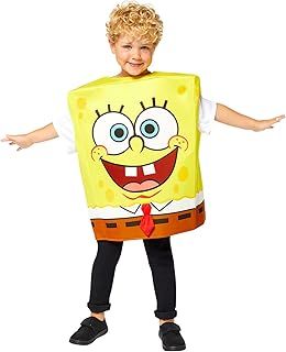 amscan Childs Boys Girls Officially Licensed Nickelodeon Spongebob Squarepants Fancy Dress Costume