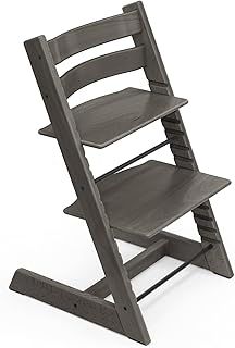 Tripp Trapp Chair from Stokke, Black - Adjustable, Convertible Chair for Toddlers, Children & Adults - Convenient, Comfortable & Ergonomic - Classic Design