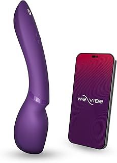 We-Vibe Wand 2 Vibrating Massager - Cordless, App-Enabled Massage Wand - Sex Toys for Woman - 10+ Intensity Levels - Whisper Quiet - Waterproof - Rechargeable