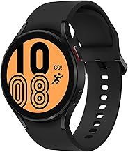 Samsung Galaxy Watch4 Smart Watch, Health Monitoring, Fitness Tracker, Long Lasting Battery, Bluetooth, 44mm, Black (UK Version) (Renewed)