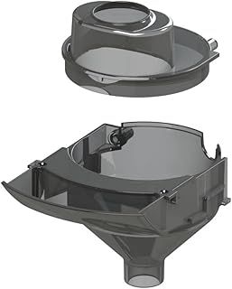 Baby Brezza Formula Pro Advanced Replacement Funnel & Cover, Grey
