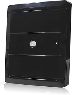 Gas and Electric Meter Box Covers - Weather-Resistant Overboxes for DIY Repairs - Protect and Enhance Your Meters - Durable Protection - Black