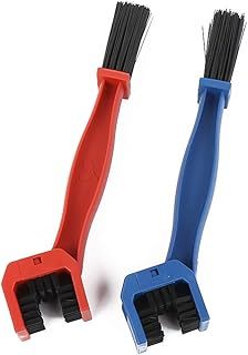 2 Pack Bike Brush Bicycle Motorcycle Chain Brush Cleaner Bike Gear Cleaning Brush Tool