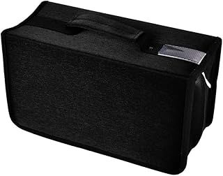 alavisxf xx CD Case, 160 Capacity Nylon CD DVD Storage Wallet Protective Disc Organizer Carrying Case with Card holder (160 Capacity, Black)