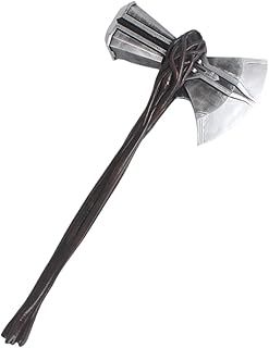 damdos Halloween Prop Cosplay Hammer Weapon 1:1 Size PU Foam Stormbreaker Thor's Odinson Stormbreaker Axe Love and Thunders Hammer Collector Cool Xmas Birthday Gifts (The 4th Axe)