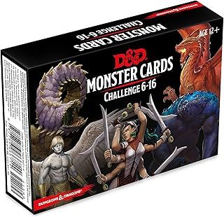 Dungeons & Dragons Spellbook Cards: Monsters 6-16 (D&d Accessory)