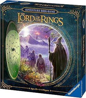 Ravensburger Lord of the Rings Adventure Book - Immersive Family Strategy Board Games for Kids and Adults Age 10 Years Up - 1 to 4 Players