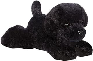 Aurora, 31295, Mini Flopsies Blackie Black Labrador Dog, 8in, Soft Toy, 8"