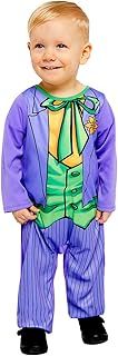 amscan Babys Toddlers Boys Officially Licensed Warner Bros. Joker Fancy Dress Comic Costume