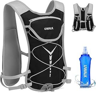 Running Vest Women with Phone Holder: 8L Hydration Lightweight Outdoor Sport Backpack with Soft 500ml Water Bladder - Running Climbing Hiking Vest Pack with Hydration System