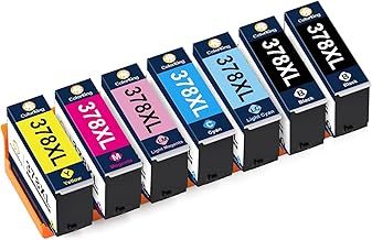 ColorKing Ink Cartridges Compatible for Epson 378 Ink Cartridges Compatible for Epson XP 8700 Printer Ink Cartridges XP-8500 XP-8505 XP-8600 XP-8605 (7 Packs)