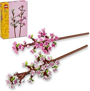 LEGO Botanicals Cherry Blossoms - Faux Flowers Building Set - Desk Decoration or Floral Bouquet Home Decor - Gift for 8+ Year Old Girls, Boys and Teenagers - Botanical Collection - 40725