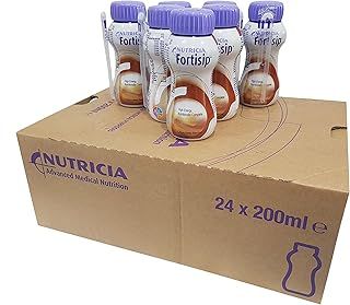 Fortisip High Energy Protein Drink Chocolate Flavour 200ml, Pack of 24