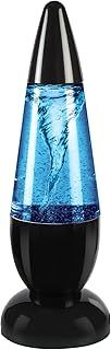 Funtime Gifts Twister Water Tornado LED Colour-Changing Lamp, Plastic, Integrated, Multi