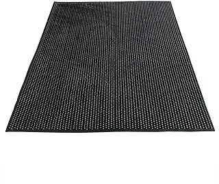 Heavy Duty Rubber Stable Mat - 10mm Thick, 6' x 4' (1.83m x 1.22m), Anti-Fatigue, Waterproof, Slip-Resistant