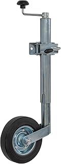Heavy Duty 48mm Split Clamp Jockey Wheel Wind Up Trailer Stand