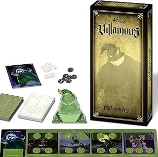 Ravensburger Disney Villainous: Filled with Fright - Strategy Board Game for Age 10 & Up | Newest Expansion | Award-Winning Line | Featuring Oogie Boogie