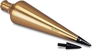 STANLEY Plumb Bob, Brass, 16-Oz (47-974)