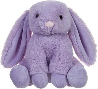 Apricot Lamb Soft Toys Plush Purple Bunny Rabbit Stuffed Animal with Fluffy Soft Ears (Purple Bunny, 8 Inches)