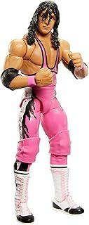 WWE Ultimate Edition Action Figure Bret “Hit Man” Hart Legends Collectible with Interchangeable Accessories, Extra Heads and Swappable Hands, HLN20