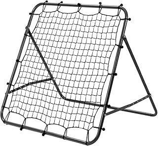 Supernic Rebounder Net Practise Football Training Net Soccer Kickback Target Goal Pro for Children Kids Play Teaching Equipment Adjustable Portable Soccer Door