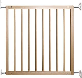 BabyDan Aalborg, 71.5-78.5 cm, Basic Stair Gate/Baby Gate/Safety Gate, Wood, Made in Denmark - (Pet Gate/Dog gate)