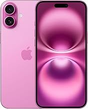 Apple iPhone 16 Plus 256 GB: 5G Mobile phone with Apple Intelligence, Camera Control, A18 Chip and a Big Boost in Battery Life. Works with AirPods; Pink