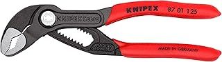 KNIPEX Tools - Cobra Water Pump Pliers (8701125), 5-Inch,Red and Silver