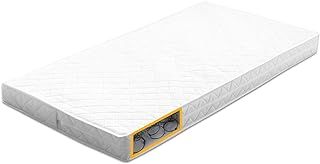 KUB® Comfort Spring Baby Cot Mattress 140 x 70 x10cm | Foam Free | Eco Breathable Fibre | Hypoallergenic | Waterproof | Soft & Supportive