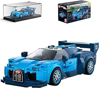 Mould King 27001 Speed Champions GT Racing Car Building Toys With Acrylic Display Case Super Sports Car Building Blocks Kit Collectible Race Vehicle Construction Toys(336 Pcs)