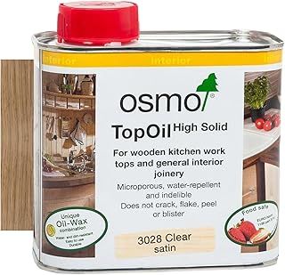 Osmo 3028 0.5 Litre Top Oil - Clear Satin