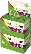 Fujifilm Fujicolor C200 35 mm 36 Exposure Colour Print Camera Film Twin Pack
