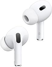 AirPods Pro (2nd generation) with MagSafe Charging Case (USB-C), White (Renewed)