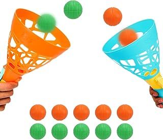 Pop and Catch Ball Game Set - Indoor Outdoor Toys for 3 - 12 Year Olds, Ideal for Family Gathering, Boost Hand - Eye Coordination