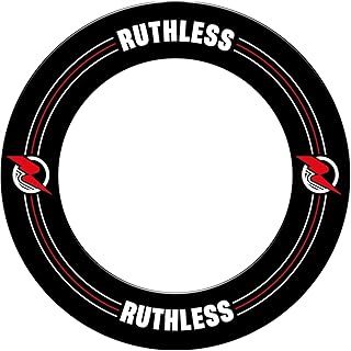 Ruthless Hot Shot Dart Board | Endurance Round Wire Sisal Dartboard Set Including 2 sets of Steel Tip Darts