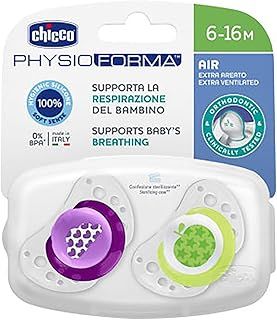 'Chicco Physio Air Cleaner Silicone, 6 - 16 Months , Pack of 2