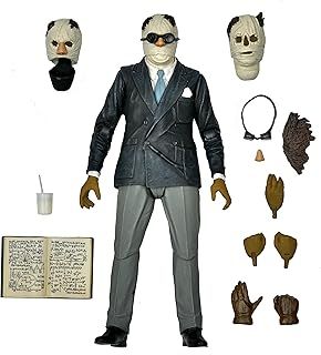 NECA Invisible Man Action Figure 18Cm