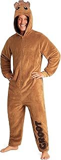 Marvel Onesies for Men and Teenagers - Hooded Fluffy Fleece Onesies For Men S-3XL Lounge Wear - Gifts for Men