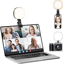 ATUMTEK RGB Video Light, Portable LED Camera Light, Live Streaming Video Lamp CRI 95+ 2900-6700K LED DSLR Lighting with Cold Shoe Mounts and Clamp for Photography, Vlogging, Video Conference etc
