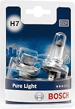 Bosch H7 (477) Pure Light Headlight Bulbs - 12 V 55 W PX26d - 2 Bulbs