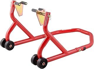 Motorcycle Motorbike Front Paddock Stand Front Fork Stand Series 3 Red