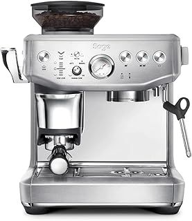 Sage - The Barista Express Impress - Bean to Cup Coffee Machine with Grinder and Milk Frother, Brushed Stainless Steel