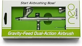 Iwata Neo CN Gravity Feed Airbrush - 0.35mm, Black, Plastic, Handheld, 9ml, 20 PSI, GRAVITY_FEED_AIRBRUSH, 5 Year Warranty