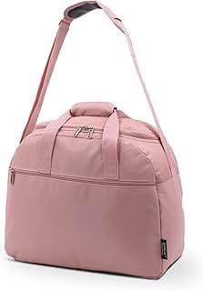 Aerolite Easyjet 45x36x20 Maximum Size Carry On Holdall Travel Duffel Bag Cabin Luggage Lightweight Under Seat Flight Bag with 5 Year Warranty, (Rose Gold)