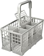 Dishwasher Cutlery Basket Universal Cage compatible basket fits with Bosch//Neff/Siemens/Whirlpool/Smeg Dishwasher grey (Detachable Handle).